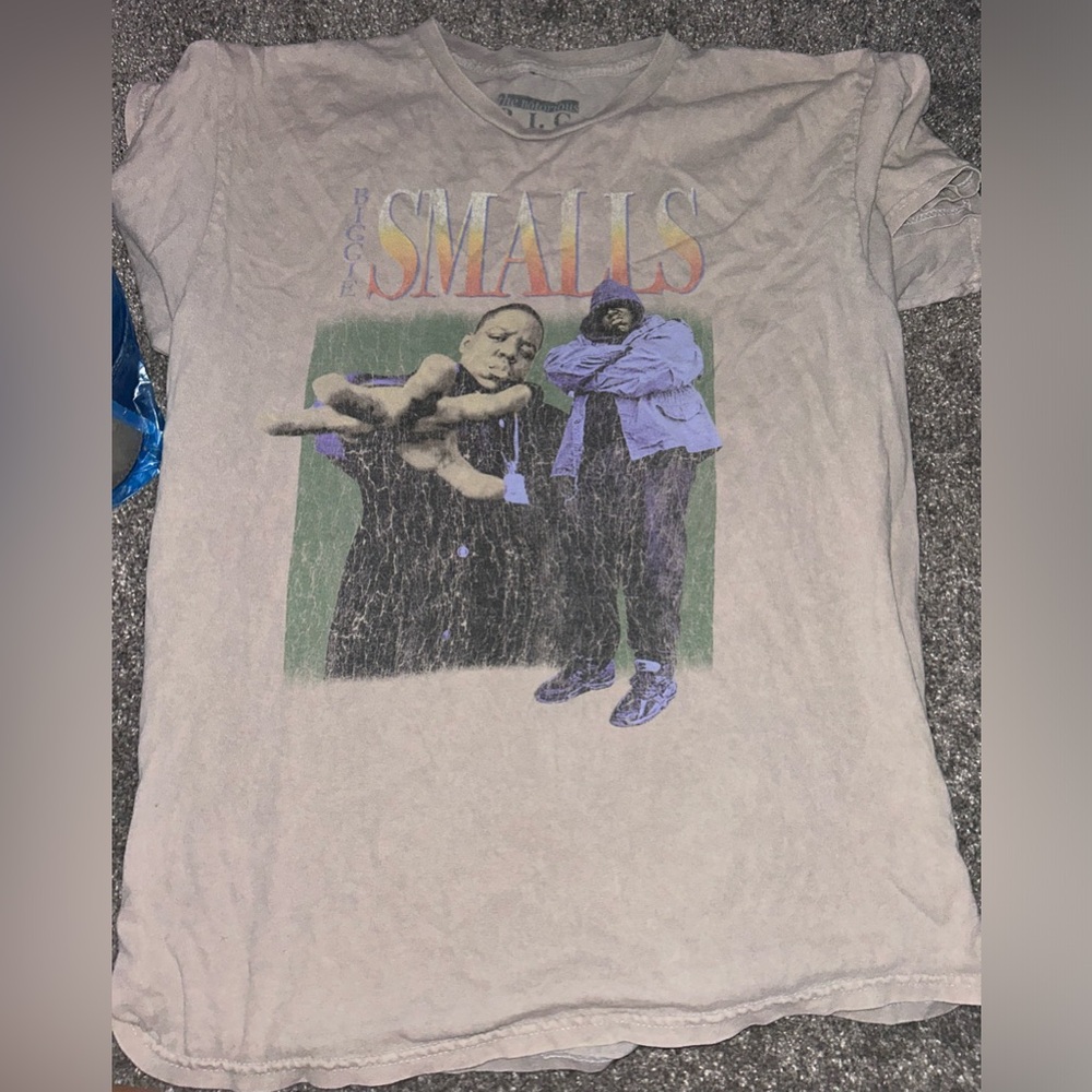 Biggie smalls graphic tee